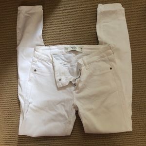 Abercrombie white jeans